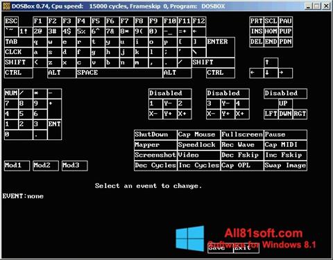 Screenshot DOSBox para Windows 8.1