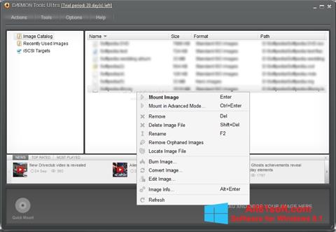 Screenshot DAEMON Tools Ultra para Windows 8.1