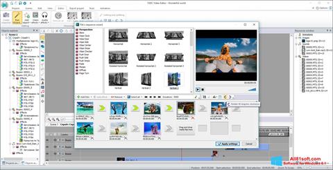 Screenshot VSDC Free Video Editor para Windows 8.1