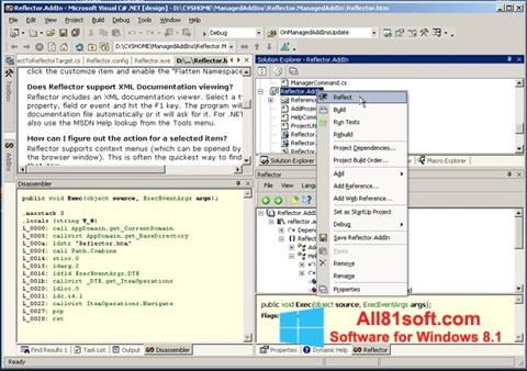 Screenshot Reflector para Windows 8.1