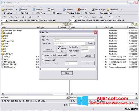 Screenshot File Master para Windows 8.1