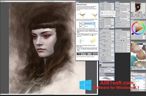 Screenshot Corel Painter para Windows 8.1