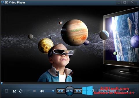 Screenshot 3D Video Player para Windows 8.1
