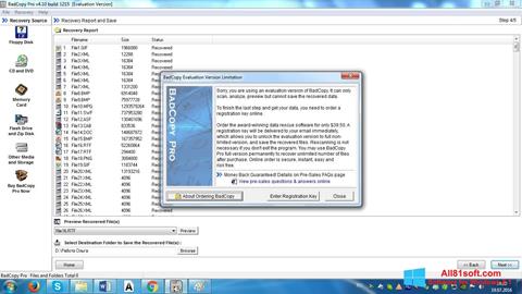 Screenshot BadCopy Pro para Windows 8.1