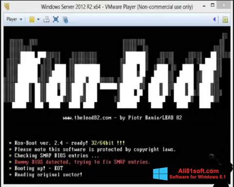Screenshot Kon-Boot para Windows 8.1