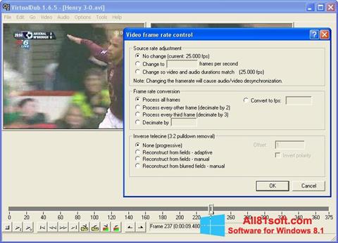 Screenshot VirtualDubMod para Windows 8.1