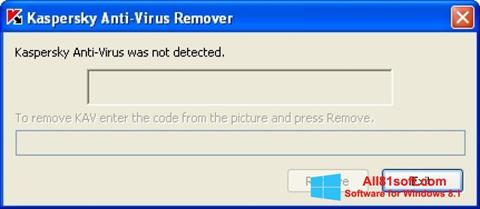 Screenshot KAVremover para Windows 8.1
