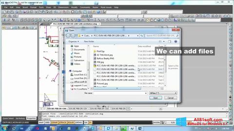 Screenshot nanoCAD para Windows 8.1
