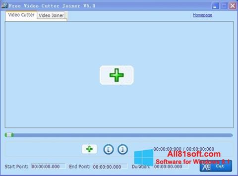 Screenshot Free Video Cutter para Windows 8.1