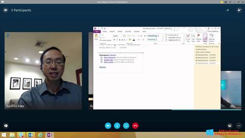 Screenshot Skype for Business para Windows 8.1