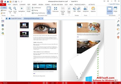 Screenshot Soda PDF para Windows 8.1