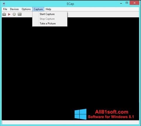 Screenshot ECap para Windows 8.1