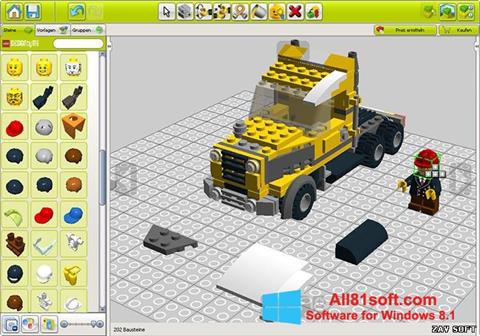 Screenshot LEGO Digital Designer para Windows 8.1