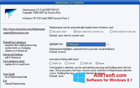 Screenshot Kleptomania para Windows 8.1