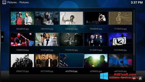 Screenshot Kodi para Windows 8.1