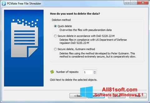 Screenshot File Shredder para Windows 8.1