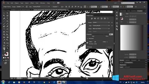 Screenshot Adobe Illustrator CC para Windows 8.1