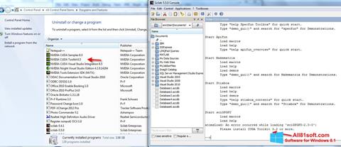Screenshot Scilab para Windows 8.1
