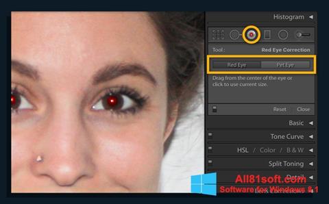 Screenshot Red Eye Remover para Windows 8.1
