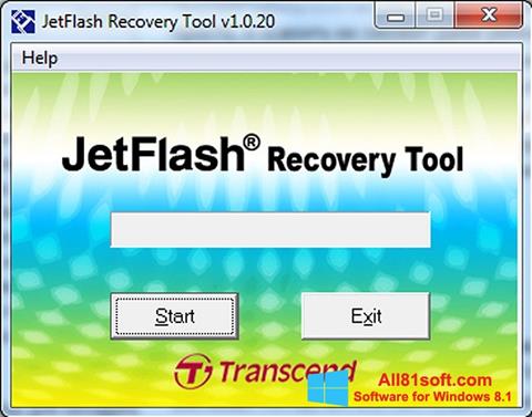 Screenshot JetFlash Recovery Tool para Windows 8.1