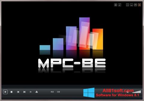Screenshot MPC-BE para Windows 8.1