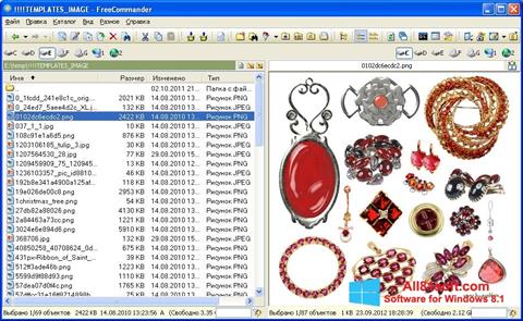 Screenshot FreeCommander para Windows 8.1