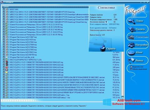 Screenshot FreeSpacer para Windows 8.1