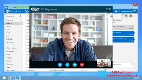 Screenshot Skype para Windows 8.1