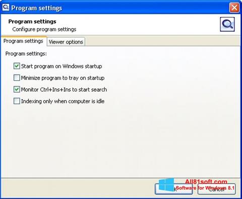Screenshot SearchInform para Windows 8.1
