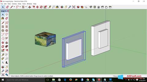Screenshot SketchUp Make para Windows 8.1