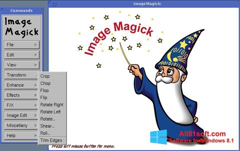 Screenshot ImageMagick para Windows 8.1